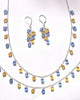 Swarovski crystal and sterling silver set
