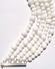 5 strand white agate bracelet