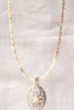 pearl and crystal necklace