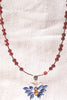 crystal butterfly necklace